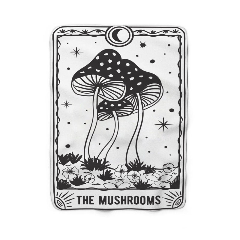  doudou Tarot The Mushroom, L 50 po x L 60 po