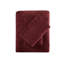4 grandes draps bourgogne 100% ultra doux et douillet brossé des deux côtés Draps-housse plats 2 taies d'oreiller lavables à la machine