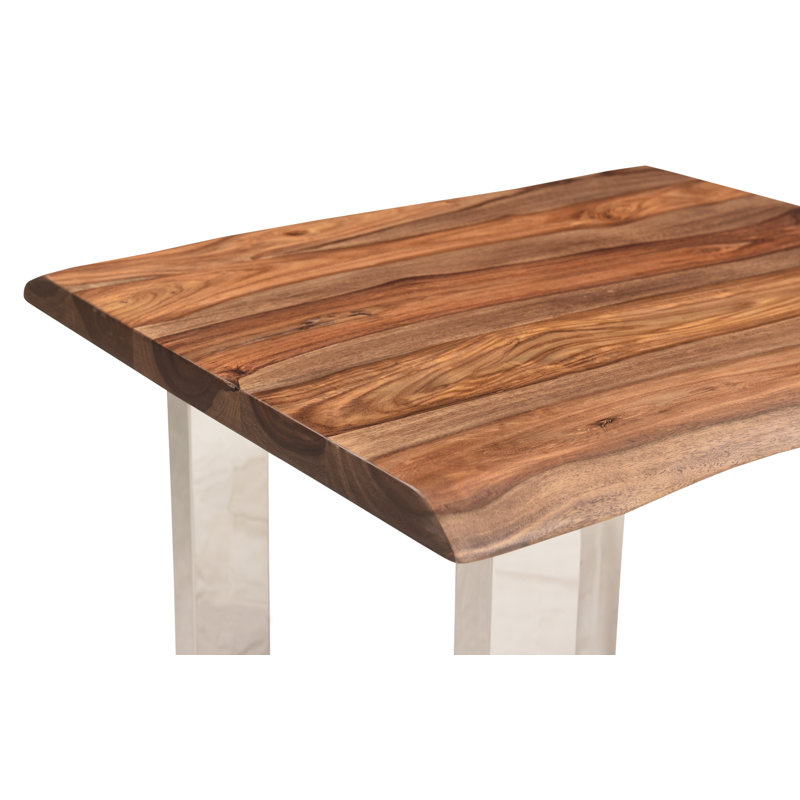 Table de bout en bois massif Alpers