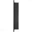 16"x24" Black Tile-Ready Shower Niche with Double Shelves