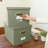 Decorative File Organizer Box Set Of 2 - Collapsible Linen Filing Cabinets W/Handles Are Perfect To Store All Your Documents & Hanging File Folders - Portable Easy Slide File Crates With Lid