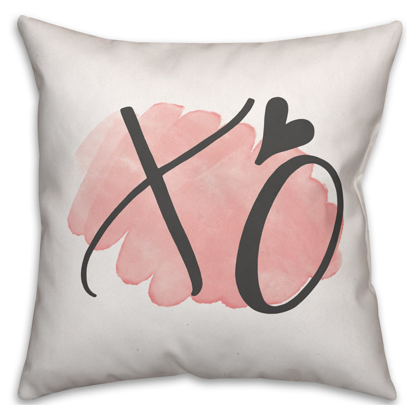  Coussin décoratif XO Watercolor