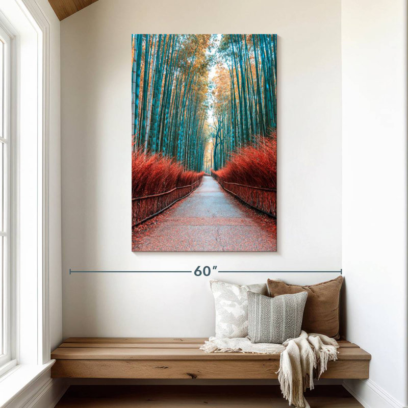 Forêt emblématique d'Alvord, Arashiyama, H 48 po x l 32 po