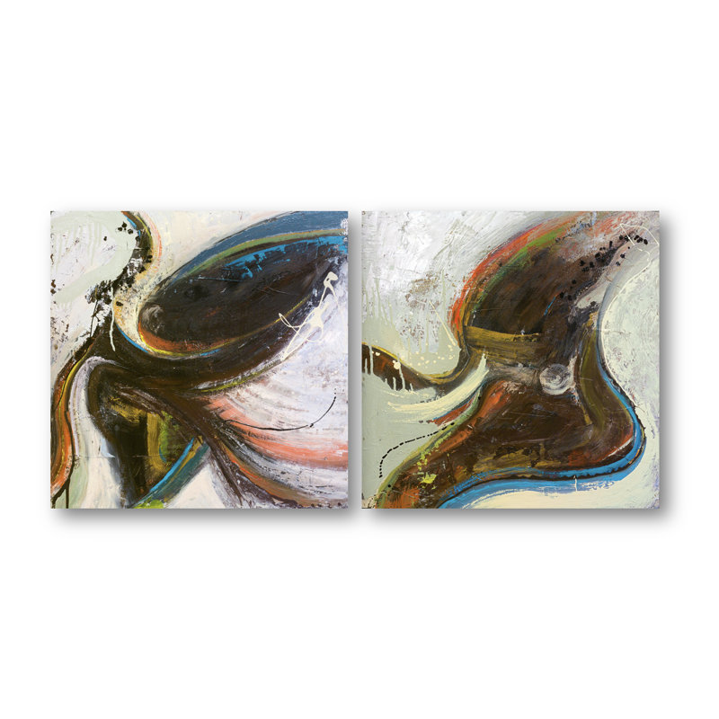 Ensemble Mid-Century - reproduction d'artiste sur toile, L 20 po x H 20 po x P 1,5 po, Unframed