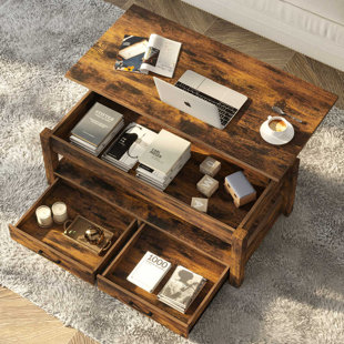 Rustic Storage Trunk Coffee Table – Elevated Living Design