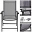 Chaise de camping pliante en plastique