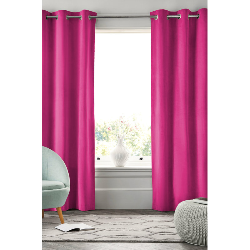 Baarde Blackout Curtain Single Panel, Beige, 54" x 84"