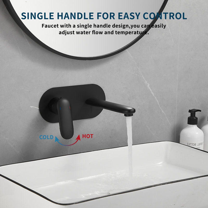 Bathroom Faucet, Matte Black