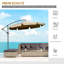 265cm Cantilever Parasol-1590594480