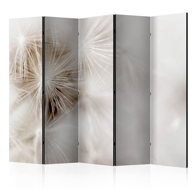 225cm W x 172cm H 5 - Panel  One Sided Room Divider Folding Room Divider