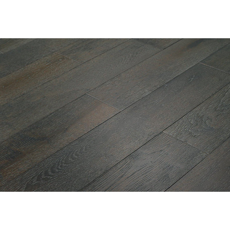 Oak 5'' W Hardwood Flooring, Grey