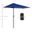 Parasol de balcon extérieur demi-parasol 8 pi-1252191306