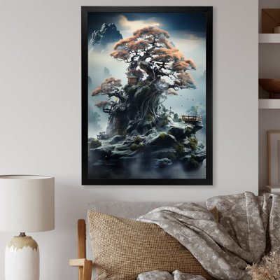 Mystical Bonsai 1 - Art mural Bonsai