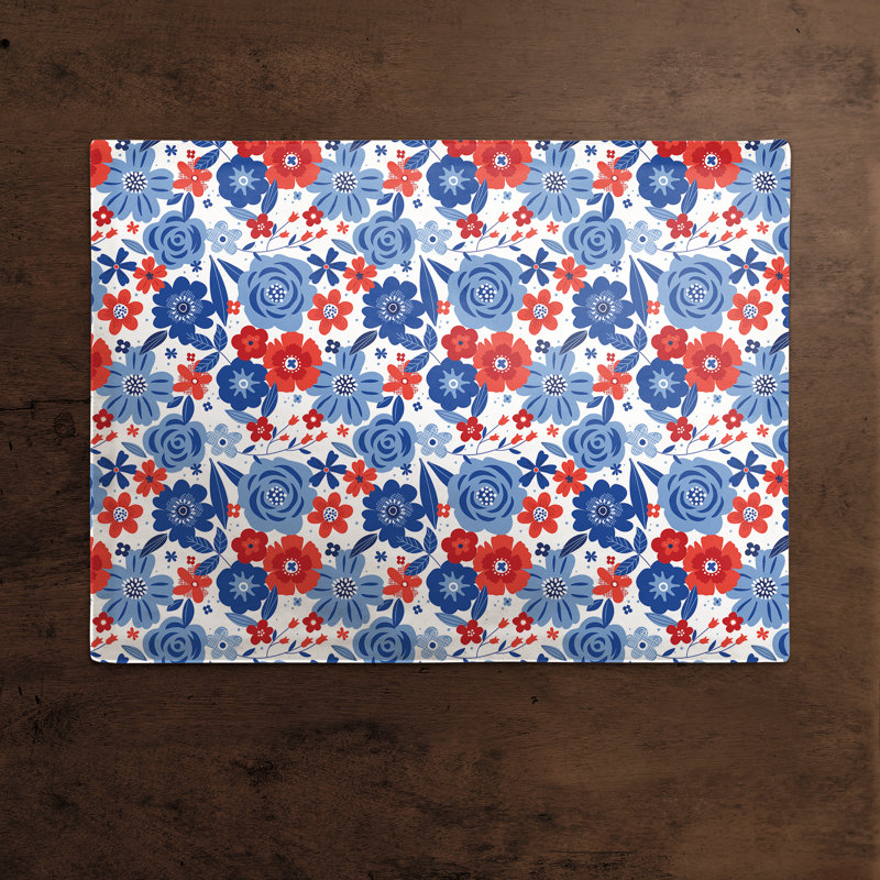 Karimen Cotton Floral Rectangle Placemat