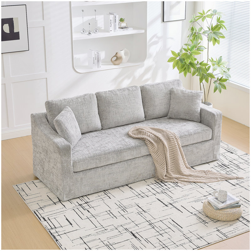 Canapé 83,8 po, Gris