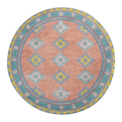 Chenille Geometric Indoor Rug