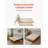 Twin Size Bunkie Board, 0.4 in Foldable Bed Board Slats with Connection, Wooden Mattress Support for Twin Size Bed, Support Under Mattress Boards, Ready to Use, 8 Piece, Burlywood-1716435383