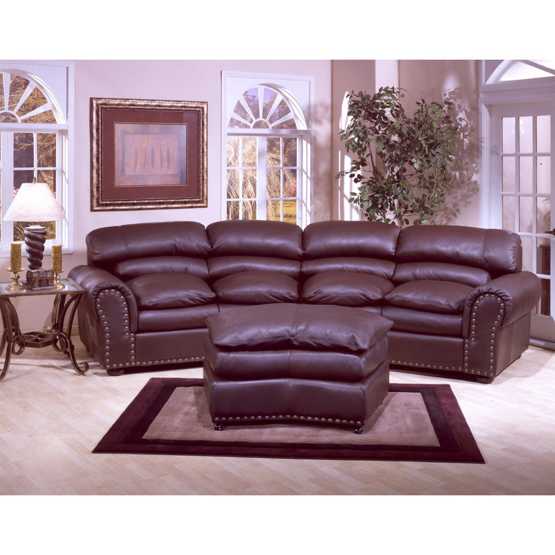  ensemble De Salon Configurable En Cuir Williamsburg