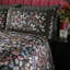 Soiree Papillon Duvet Cover Set Charcoal-119666240