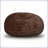 3ft Faux Fur Bean Bag Chair for Adults &amp; Kids - Easy-Clean Cover | Brown | Faux Fur-332776343