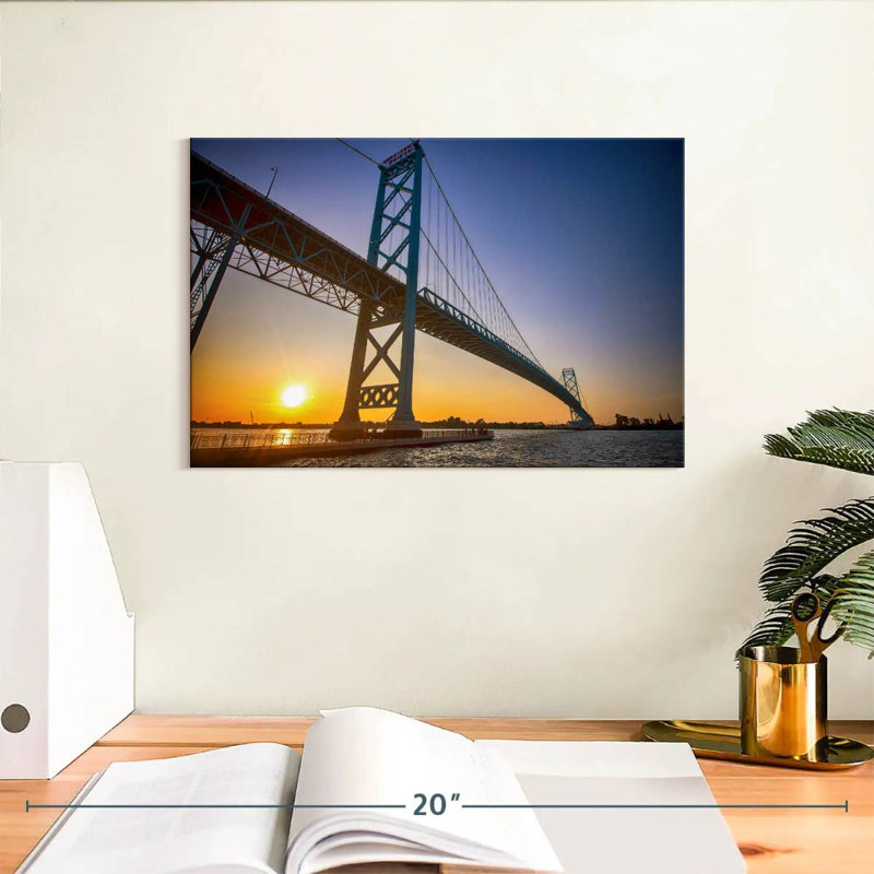 Lilie Ambassador Suspension Bridge, 8" H x 12" W