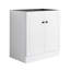 Meuble-lavabo autoportant et 2 portes d'armoire à fermeture en douceur (emballage KD) - sans le lavabo-178589382-178589381