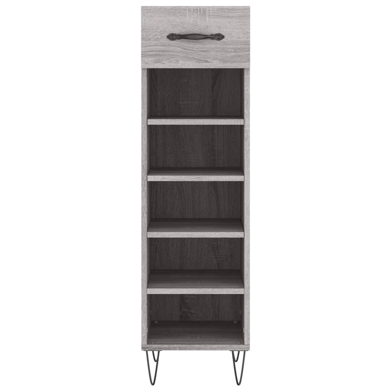 5 Pair Shoe Storage Cabinet, White