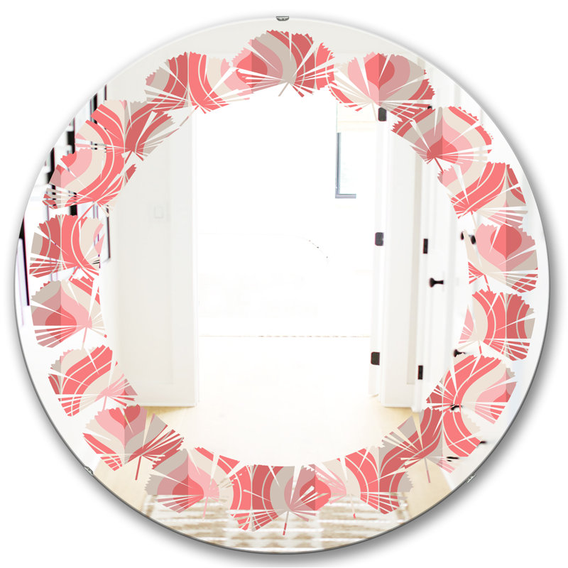 Miroir mural sans cadre maison americana "drop design i", H 31,5 po x l po