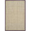 Tapis beige / mauve à rayures sisal-375612501