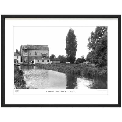Roydon, Roydon Mill C1955 by Francis Frith - Single Picture Frame Print