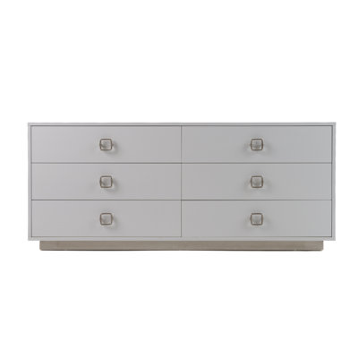 6 Drawer 63" W Crocodile Dresser