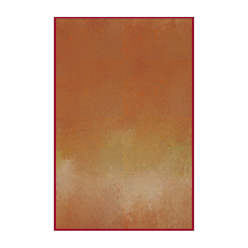 Tapis brun/beige à motifs, Rectangle 7 pi x 10 pi