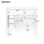 Meuble-lavabo 36 po avec lavabo en céramique-206734051