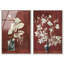 Romance Vases Set High-Gloss Acrylic Glass Wall Art Floral & Botanical Print by Oliver Gal, Ready to Hang, 10 x 15-1379906433-1379906434