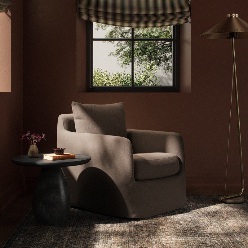 Banks Doutzen Swivel Armchair, Savoy Coffee