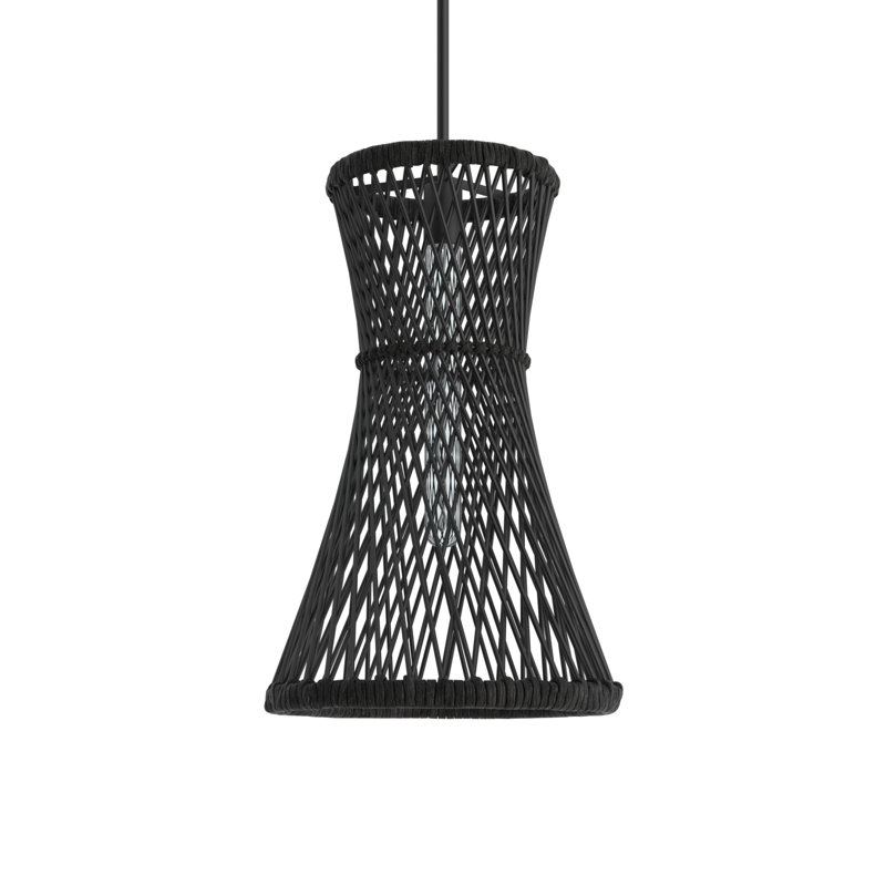 Marselle 1 - Light Geometric Pendant, Black