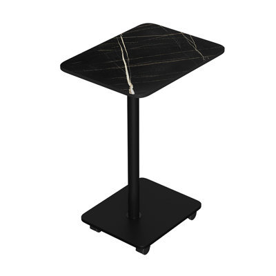 Tray Top Pedestal End Table