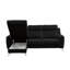 Izola 3 Seater Velvet Sofa Bed-1177284041-1177284080