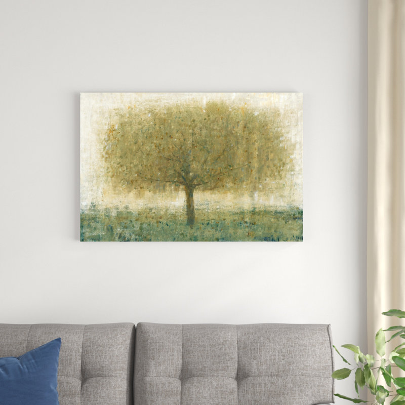 Arbre d'été I, H 24 po x l 36 po x P 1,25 po