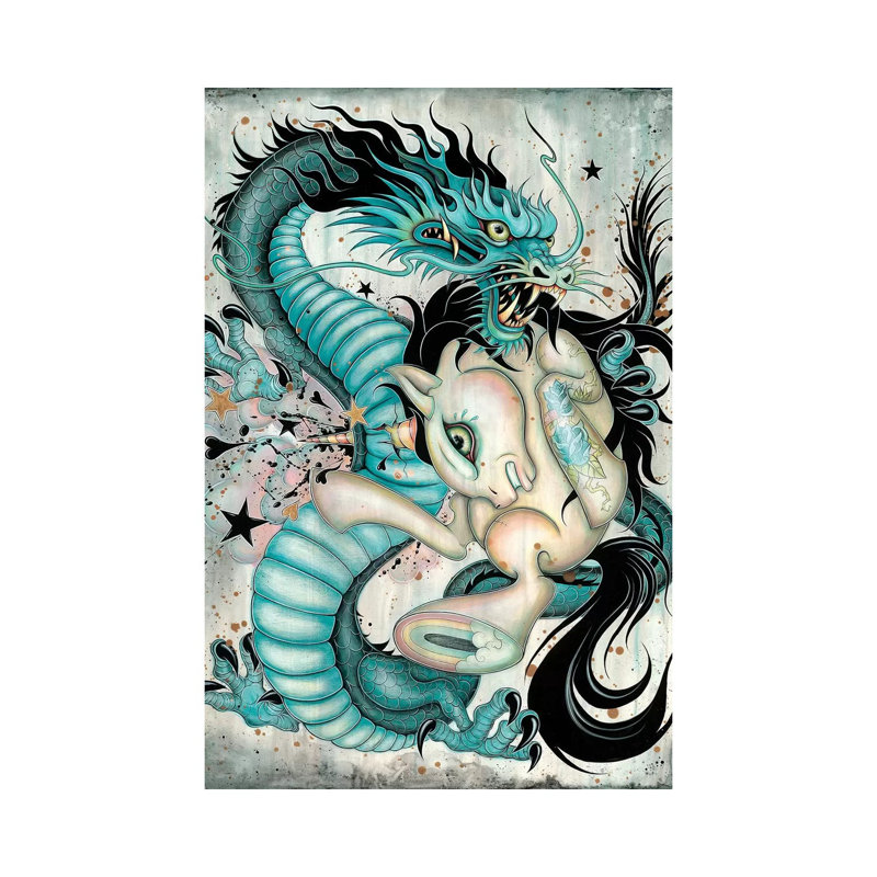 Epic Battle by Caia Koopman - Wrapped Canvas Print