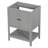 24" Bathroom Vanity Base Only, Soild Wood Frame, Bathroom Storage Cabinet With Doors And Open Shelf-101825132