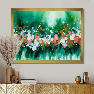 Art mural sur toile, "Mute Floral"