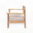Outdoor Patio Acacia Wood Patio Armchair