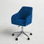 Cordelia Velvet Office Chair-1169860560-1169860559
