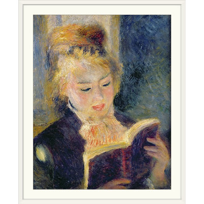 " Girl Reading, 1874 " by Pierre-Auguste Renoir