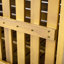 Boîte de rangement en bois 100 gallons Portside