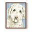 Labradoodle I, reproduction encadrée - bois massif-951970716-951970707