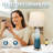  Table Lamp Set With Touch Control, Led Bulbs, Usb Ports