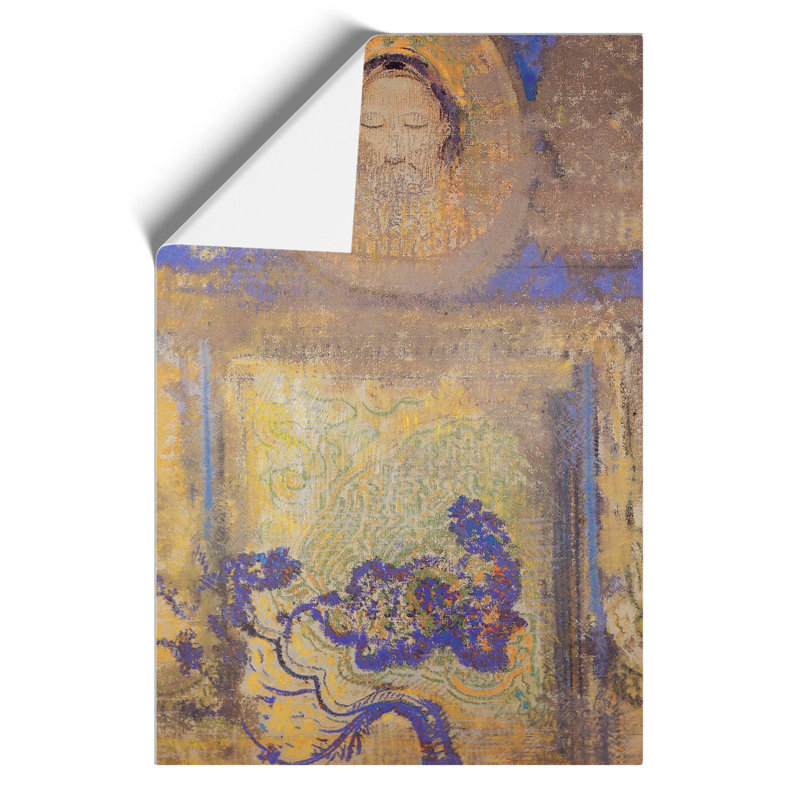 Evocation by Odilon Redon - Frameless Print, 42cm H x 30cm W x 0.1cm D