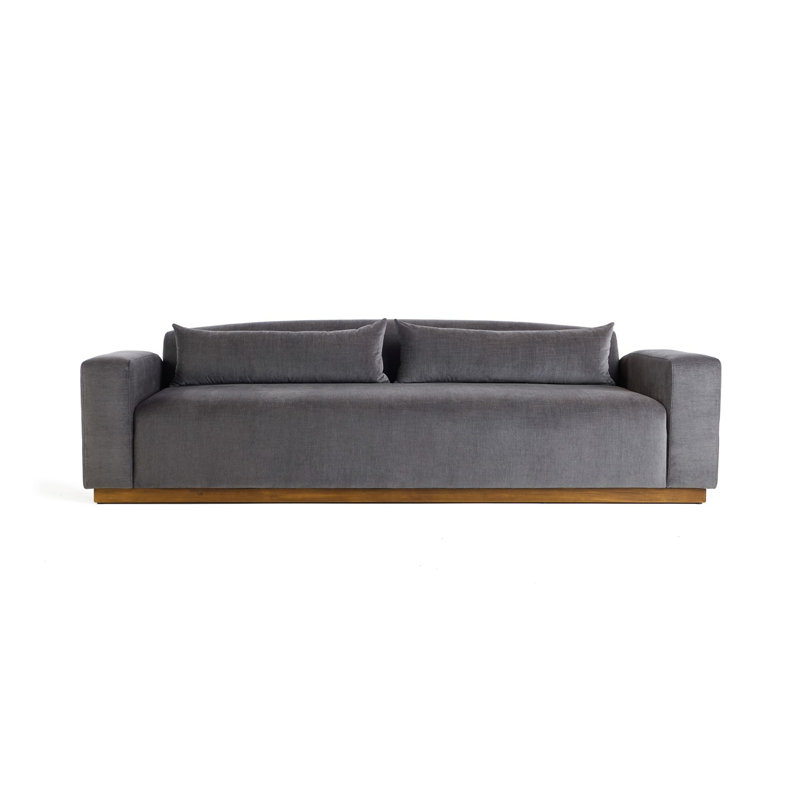 Canapé Otto, Gris anthracite